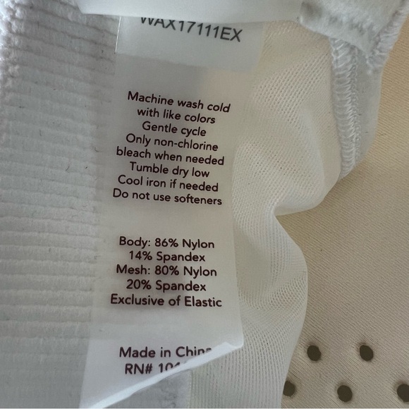 CALIA Womens Go All Out Size 42DD High Support Activewear Bra White Breathable - Picture 13 of 14